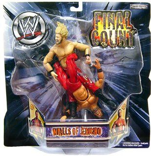 WWE Wrestling Action Figure 2 Pack Final Count Chris Benoit Vs. Chris Jericho [Walls of Jericho] Toys & Games