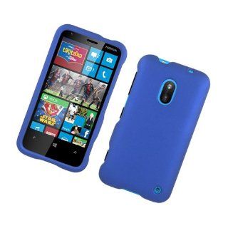 Eagle Cell Nokia Lumia 620 Rubberized Phone Case   Retail Packaging   Blue: Cell Phones & Accessories