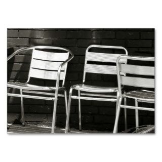 Photography Business Card Chairs