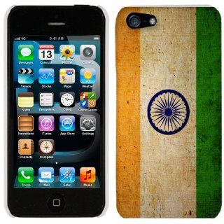 Apple iPhone 5 & 5S Indian Vintage Flag Phone Case Cover: Cell Phones & Accessories