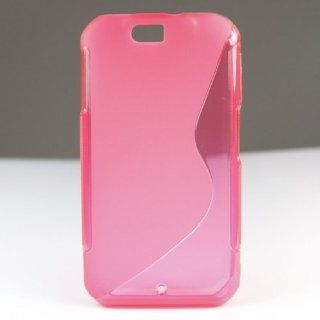 S Line Design TPU Gel Soft Case Cover for Motorola Double V XT626 Rose + 1 Gift Cell Phones & Accessories