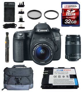 Canon EOS 70D Accessory Kit Includes Canon EF 70 300mm f/4 5.6L IS USM UD Lens + Lens Pouch + Gadget Bag + Battery + Travel Charger + Filters + 32GB Deluxe Kit : Digital Camera Accessory Kits : Camera & Photo