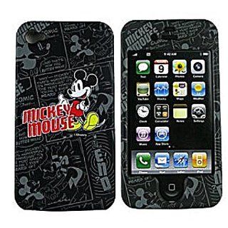 Disney Protector Case for iPhone 4, Mickey Mouse Comic Black: Cell Phones & Accessories