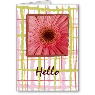 Gerbera Daisy Card