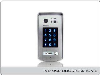 EntryVue VD 950 Video Intercom System Combo Set   1 Door Station E + 1 P7 Black monitor  Surveillance Monitors  Camera & Photo