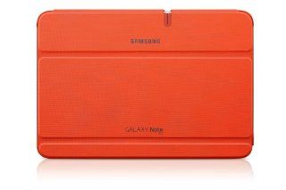 Samsung Clip on Leather Feel Flip Case For Galaxy Note Tab 10.1 Orange   SAMEFC1G2NOECSTD: Computers & Accessories