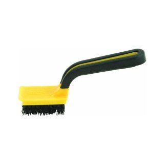 Hyde Tools 46804 Flexible Nylon Stripping Brush with Plastic Scraper and 1 1/8 Inch x 2 1/4 Inch Brush Area   Masonry Brushes  