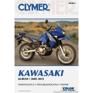 2008 2012 Kawasaki KLR650 KL650 Motorcycle Repair Manual by Clymer: Clymer: Books