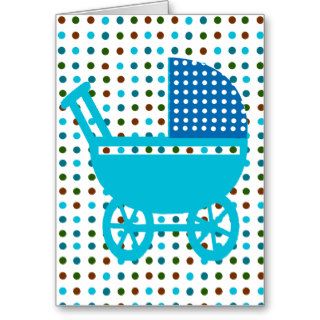 Baby Carriage Gifts Greeting Cards