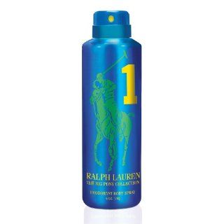RALPH LAUREN   The Big Pony Collection Blue #1 For Men Deodorizing Body Spray 6 oz : Deodorants And Antiperspirants : Beauty