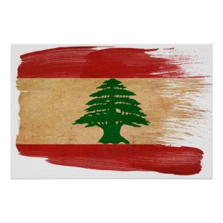 Lebanon Flag Posters