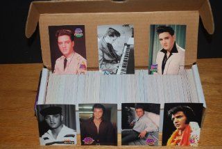 Elvis Presley Complete Trading Card Set (660 Cards) (Produced by the River Group in 1992) (The Cards of His Life)  Sports Related Trading Cards  Sports & Outdoors