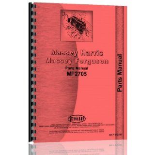 Massey Ferguson MF 2705 Tractor Parts Manual: Jensales Ag Products: Books