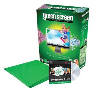 Photo Basics 655H Green Screen Lighting Kit with Software : Photo Studio Backgrounds : Camera & Photo