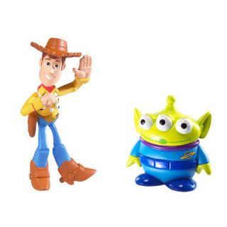 Toy Story 3: Buddy Pack Alien and Waving Woody      Toys