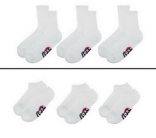 As Is Jox Sox Womens 3 Pack Cushioned Socks —