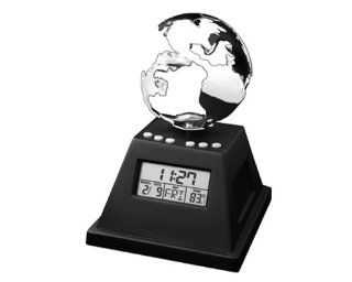 Shop Black and White Solar Powered Motion Globe Trotter Clock at the  Home Dcor Store. Find the latest styles with the lowest prices from Kito