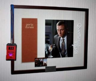 James Bond 007, DANIEL CRAIG Autograph, QUANTUM OF SOLACE Prop, crew badge, call sheets DVD UACC: James Craig: Entertainment Collectibles