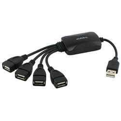 Travel Charger/ 4 port Octopus USB Hub for HP Pavilion/ Compaq Eforcity Laptop Accessories