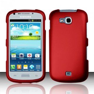 3 in 1 Bundle For Samsung Galaxy Admire II 2(Cricket)   Hard Case Snap on Cover (Red)+ICE CLEAR(TM) Screen Protector Shield(Ultra Clear)+Touch Screen Stylus: Cell Phones & Accessories