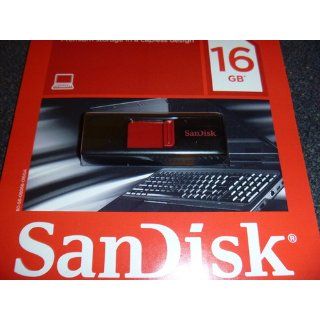 Sandisk 16GB Cruzer USB Flash Drive   New Design!: Computers & Accessories