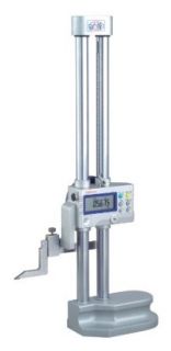 Mitutoyo 192 670 10, Digimatic Height Gage, 12"/300mm X .0005"/.0002"0.01mm/0.005mm, With Output and Touch Probe Port: Height Gauges: Industrial & Scientific