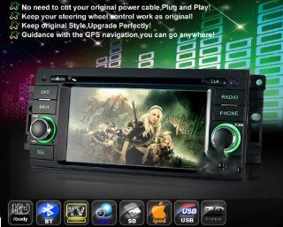 NEW Chrysler 300C Sebring Aspen OEM Digital Touch Screen Car Stereo 3D Navigation GPS DVD TV USB SD iPod Bluetooth Hands free Multimedia Player : In Dash Vehicle Gps Units : Car Electronics