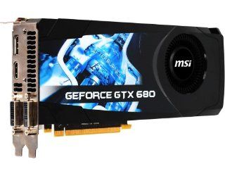 MSI NVIDIA GeForce GTX 680 2GB GDDR5 2DVI/HDMI/DisplayPort PCI Express Video Card (N680GTX PM2D2GD5): Computers & Accessories