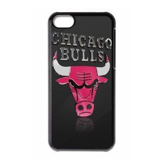 Custom Chicago Bulls New Back Cover Case for iPhone 5C CLR688: Cell Phones & Accessories