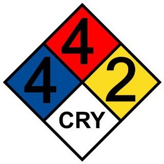 NFPA 704 4 4 2 Cry Sign NFPA PRINTED 442CRY NFPA Diamonds : Message Boards : Office Products