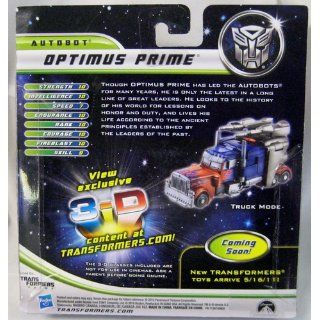 Transformers Dark of the Moon Optimus Prime Toys & Games
