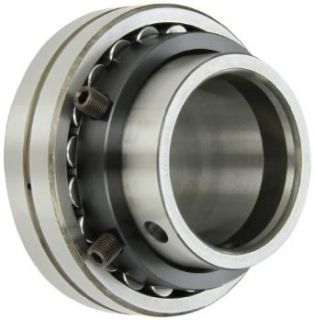 SKF 476213 207 B Spherical Roller Bearing Insert, Open, Unsealed, Setscrew Locking, Regreasable, Steel, 2 7/16" Bore, 120mm OD, 31mm Outer Ring Width, 31400lbf Dynamic Load Capacity: Industrial & Scientific