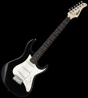 NEW VINTAGE QLTY CORT G SERIES G200 BK ELECTRIC GUITAR: Musical Instruments