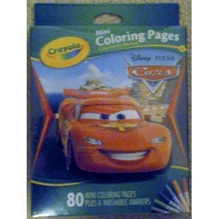 Crayola Mini Coloring Pages   Disney Cars: Toys & Games
