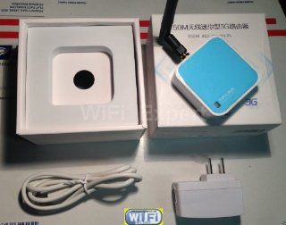 WIFI EXPERT   6dBi Ant. TP Link TL WR703N WiFi N G Mini Wireless Router Repeater DD WRT USB 3G (6dBi Antenna): Computers & Accessories