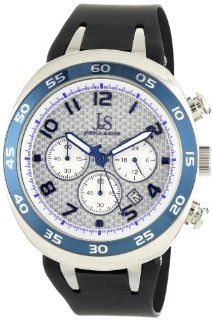 Joshua & Sons Men's JS716BU Chronograph Carbon Fiber Watch: Watches