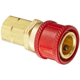 Eaton Hansen RD705L Brass 700 Series Oxyacetylene Service, Coupler Socket, 1/4" Body size x 9/16" NPT Female: Quick Connect To Barbed Tube Fittings: Industrial & Scientific