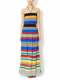 Striped Maxi Dress by T Bags Los Angeles