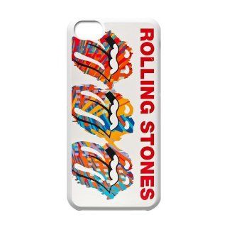Custom Rolling Stone New Back Cover Case for iPhone 5C CLR718 Cell Phones & Accessories
