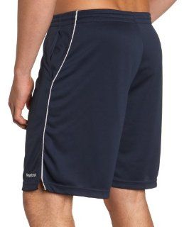 Reebok Men's Play Dry Clinch Knit Short, Athletic Navy, Medium : Polo Shirts : Sports & Outdoors