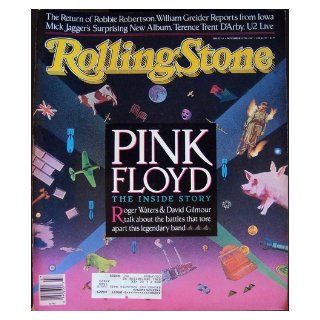 Rolling Stone Magazine Nov. 19, 1987 Issue 513 Pink Floyd Cover Books
