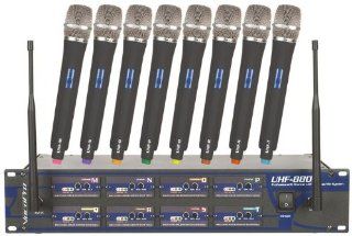 VocoPro UHF 8800 Wireless Microphone System: Musical Instruments