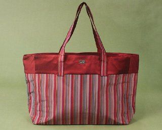 Della Q Agnes Extra Large Knitting Tote Ocean   Top Handle Handbags