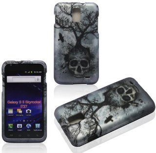 2D Tree Skull Samsung Skyrocket i727/ Galaxy S II AT&T Case Cover Hard Case Snap on Rubberized Touch Case Cover Faceplates: Cell Phones & Accessories