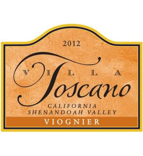 2013 Villa Toscano Winery California Shenandoah Valley Viognier 750 mL: Wine