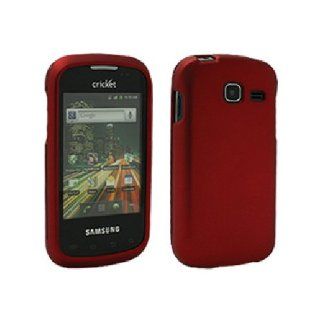 Red Hard Snap On Cover Case for Samsung Transfix SCH R730: Cell Phones & Accessories