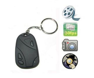 Mini Car Key Chain Hidden Camera Digital Video Recorder Card New 720x480 808 : Spy Cameras : Camera & Photo