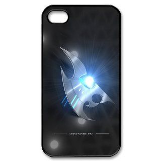 StarCraft Protoss Iphone 4 4S Case Starcraft II Cases Cover Blue Light at abcabcbig store Cell Phones & Accessories