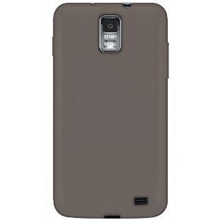 Amzer Silicone Jelly Skin Fit Case for Samsung Galaxy S II Skyrocket SGH I727   Retail Packaging   Grey: Cell Phones & Accessories