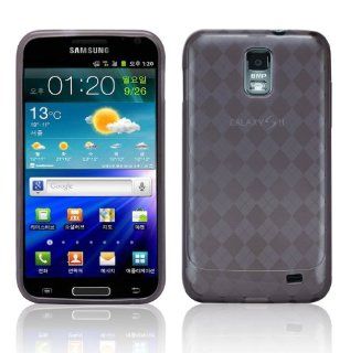 High Gloss Argyle Smoke Flexible TPU Cover Skin Phone Case for Samsung Galaxy S II Skyrocket SGH i727 (ATT) [Cruzer Lite Retail Packaging]: Cell Phones & Accessories